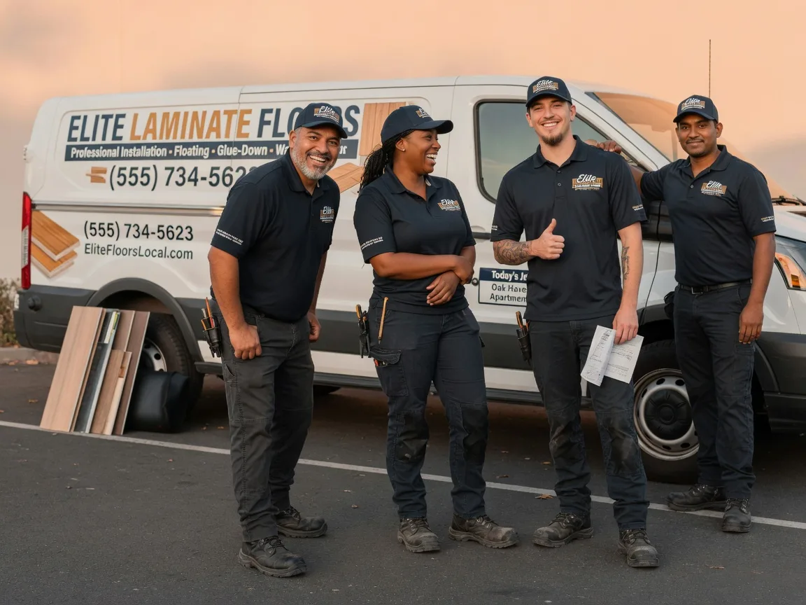 Laminate flooring installation company in Cushing, TX